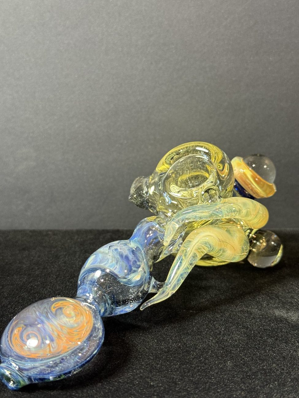 Fumed sherlock with marble work